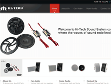 Tablet Screenshot of hi-techsound.com.tw